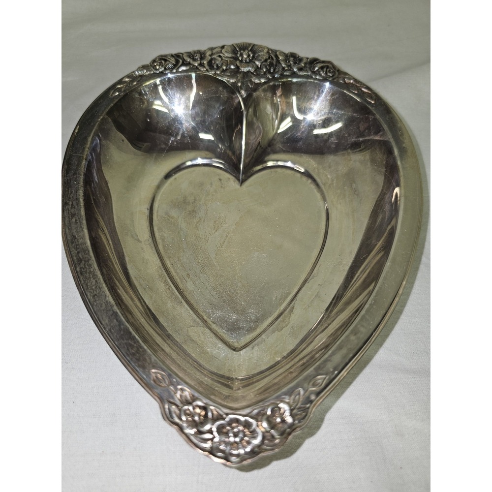 VintageBon Bon Trinket Tray International Silver Co. Grandmillennial Coquette‎
